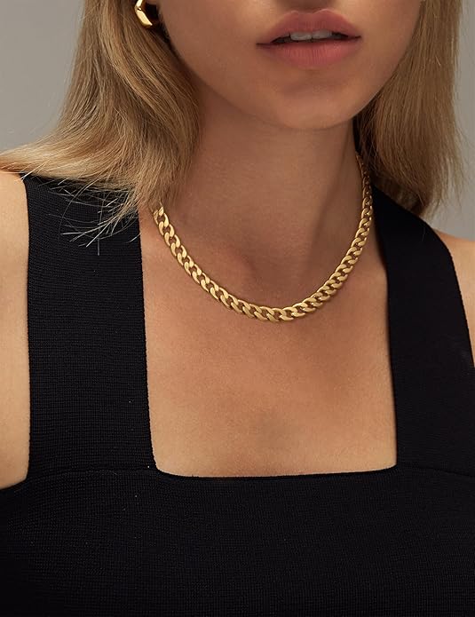 Cavaro™ | Massive Cuban-Link-Halskette aus Gold
