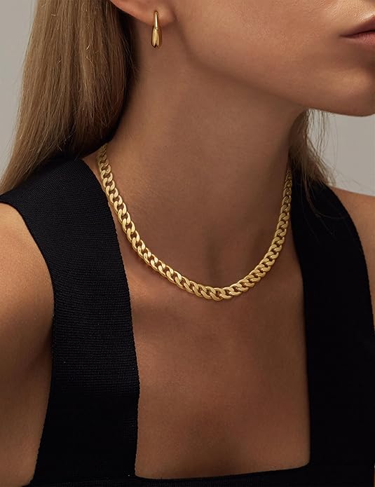 Cavaro™ | Massive Cuban-Link-Halskette aus Gold
