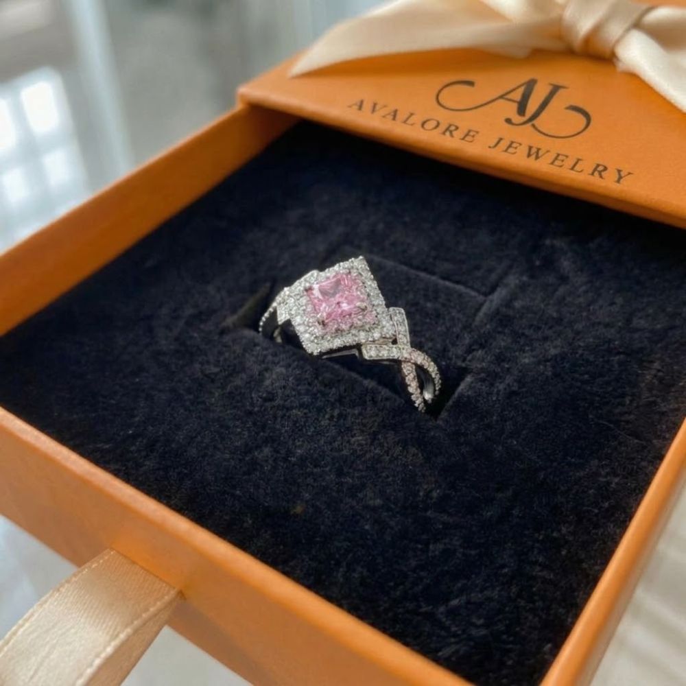 Couture Pave Square Ring